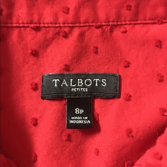 Talbot’s Ted button-down blouse & T-Shirt - Picture 2 of 4